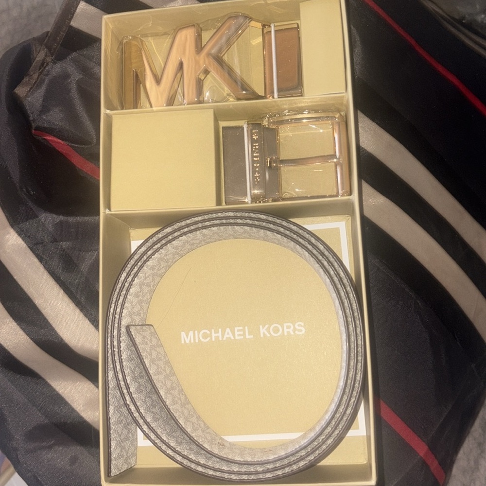 Michael Kors Monogram Belt